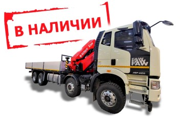 КМУ  Sunhunk K328 (15 тонн) на FAW CA3310 (8x4) 
